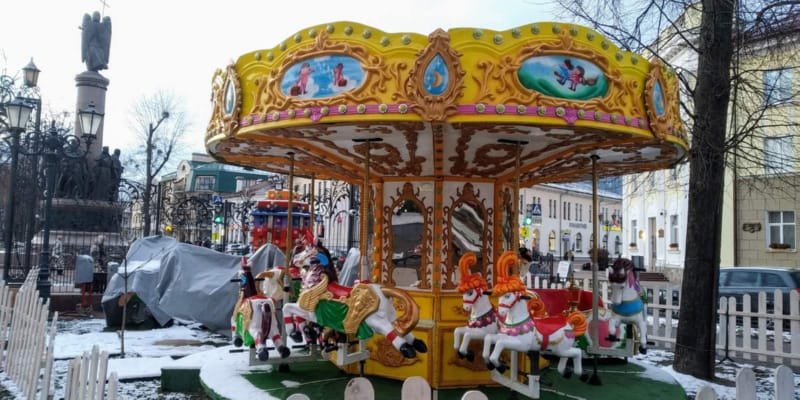 К новогодним ярмаркам готова главная площадка Бреста