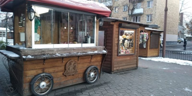 К новогодним ярмаркам готова главная площадка Бреста