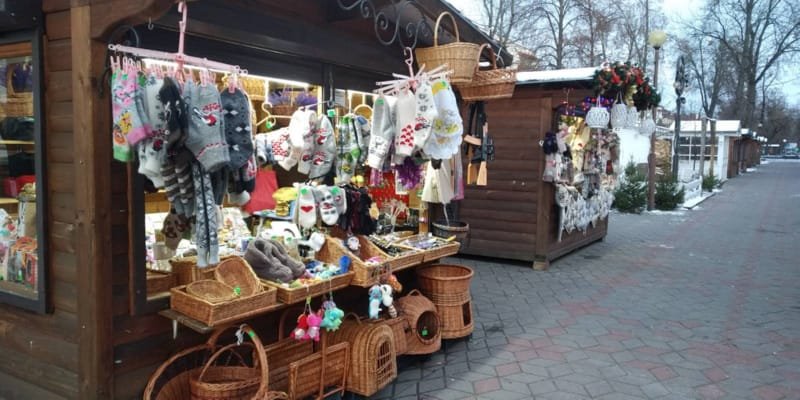 К новогодним ярмаркам готова главная площадка Бреста