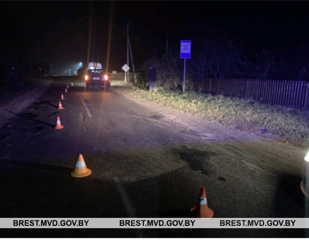 Трагедия на дорогах: пешеходы погибли в Пинском и Ивацевичском районах