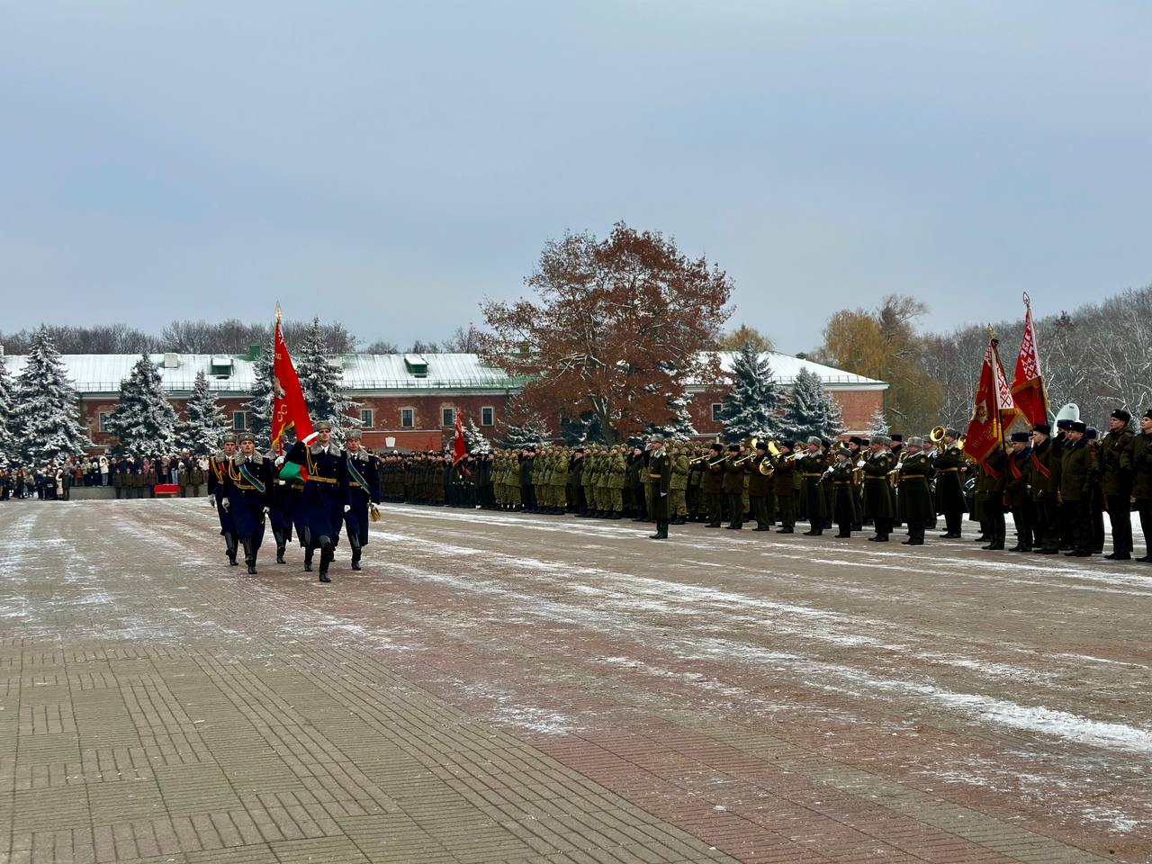 В Брестской крепости свыше 750 военнослужащих принесли присягу