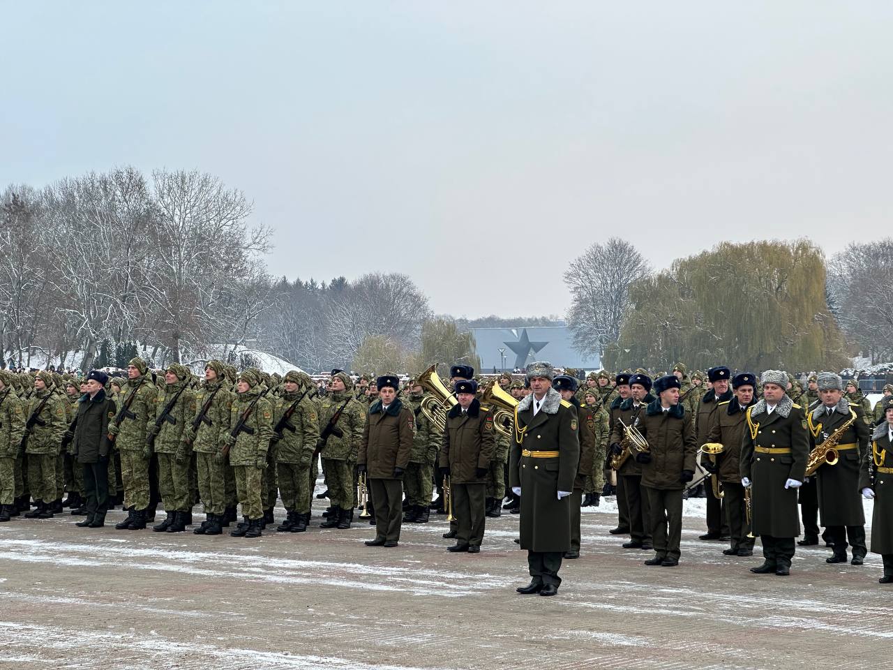 В Брестской крепости свыше 750 военнослужащих принесли присягу