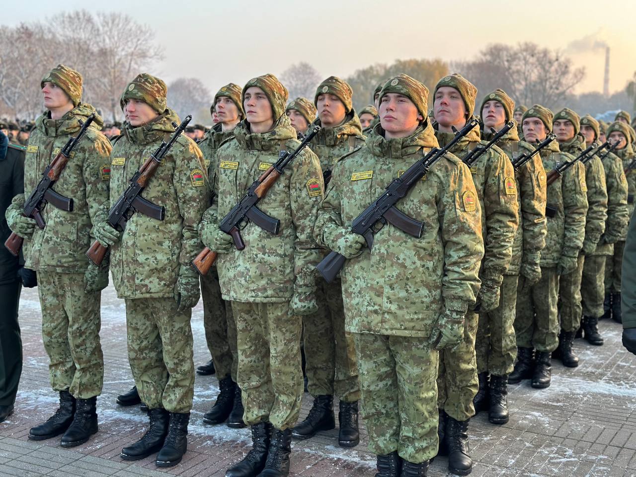 В Брестской крепости свыше 750 военнослужащих принесли присягу
