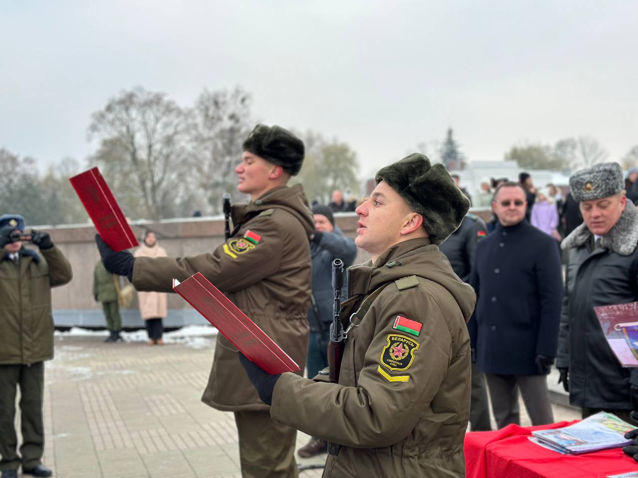 В Брестской крепости свыше 750 военнослужащих принесли присягу