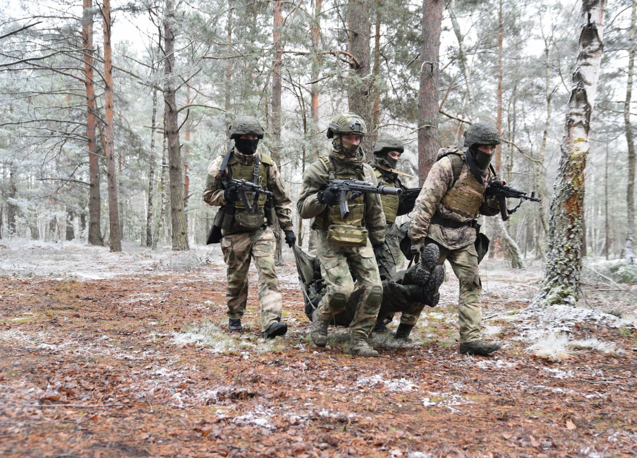 На полигоне под Брестом прошли учения
