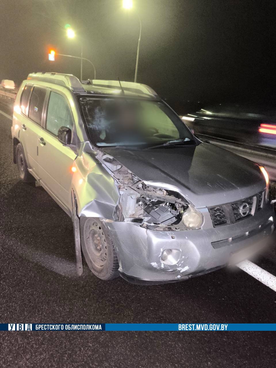 Пешеход попал в больницу после наезда на переходе возле Бреста