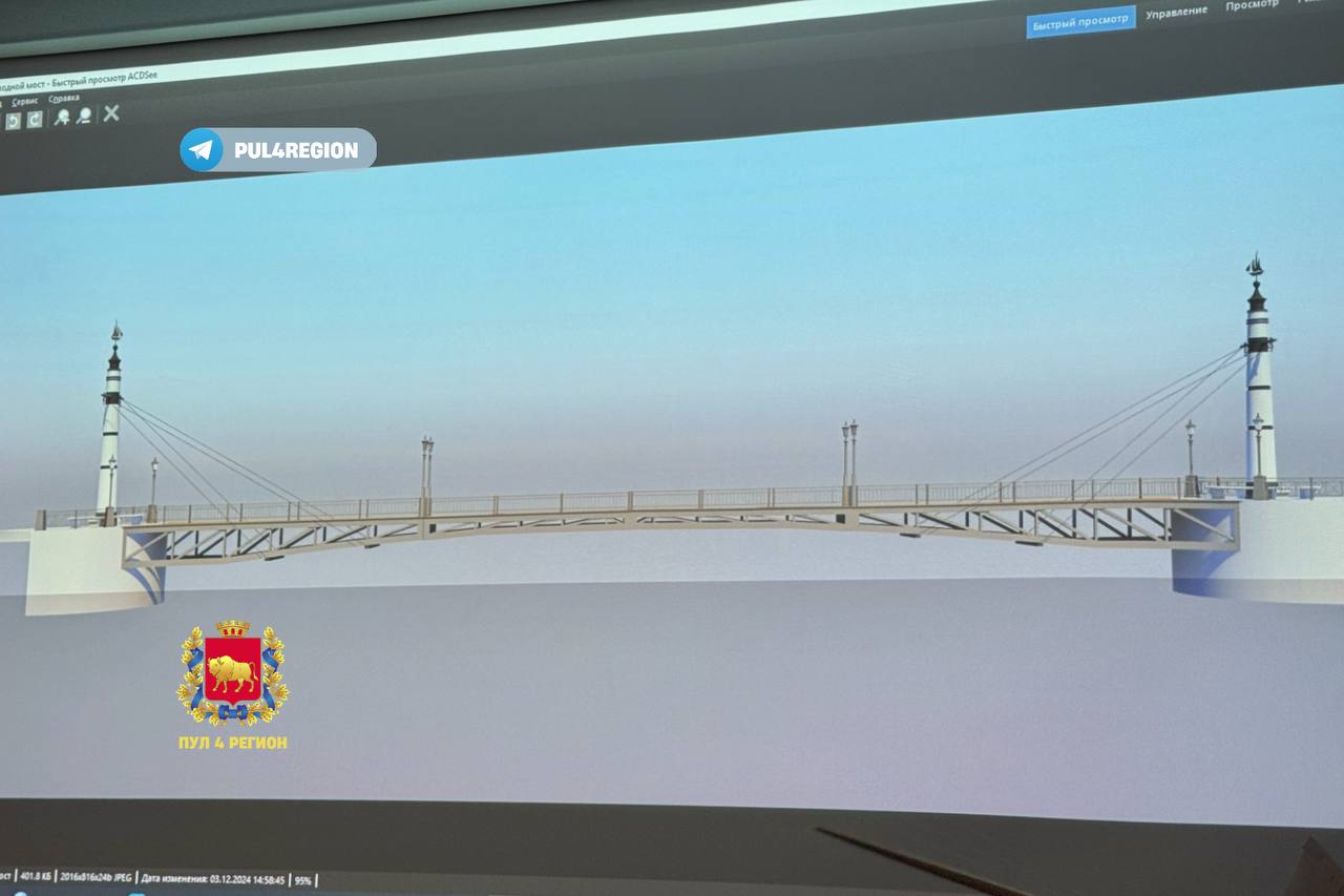 В одном из областных центров хотят возвести разводной мост