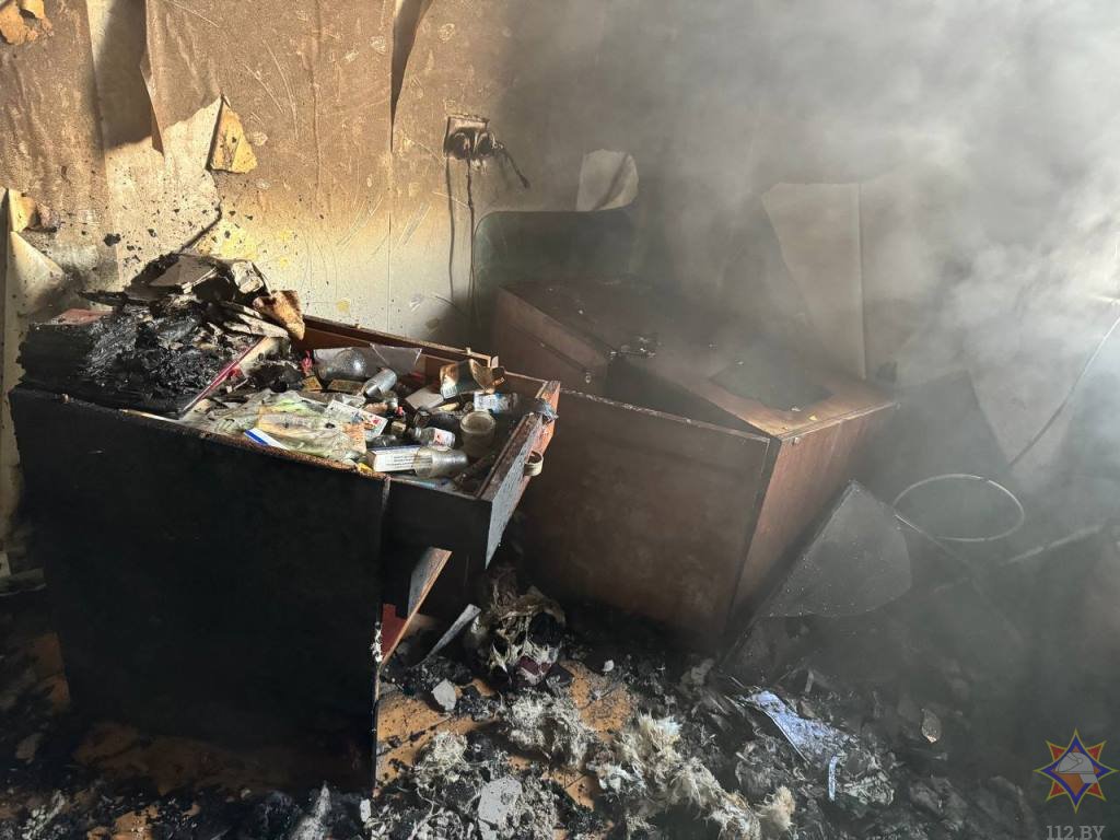 В Бресте на пожаре погиб мужчина — его нашли в ванной