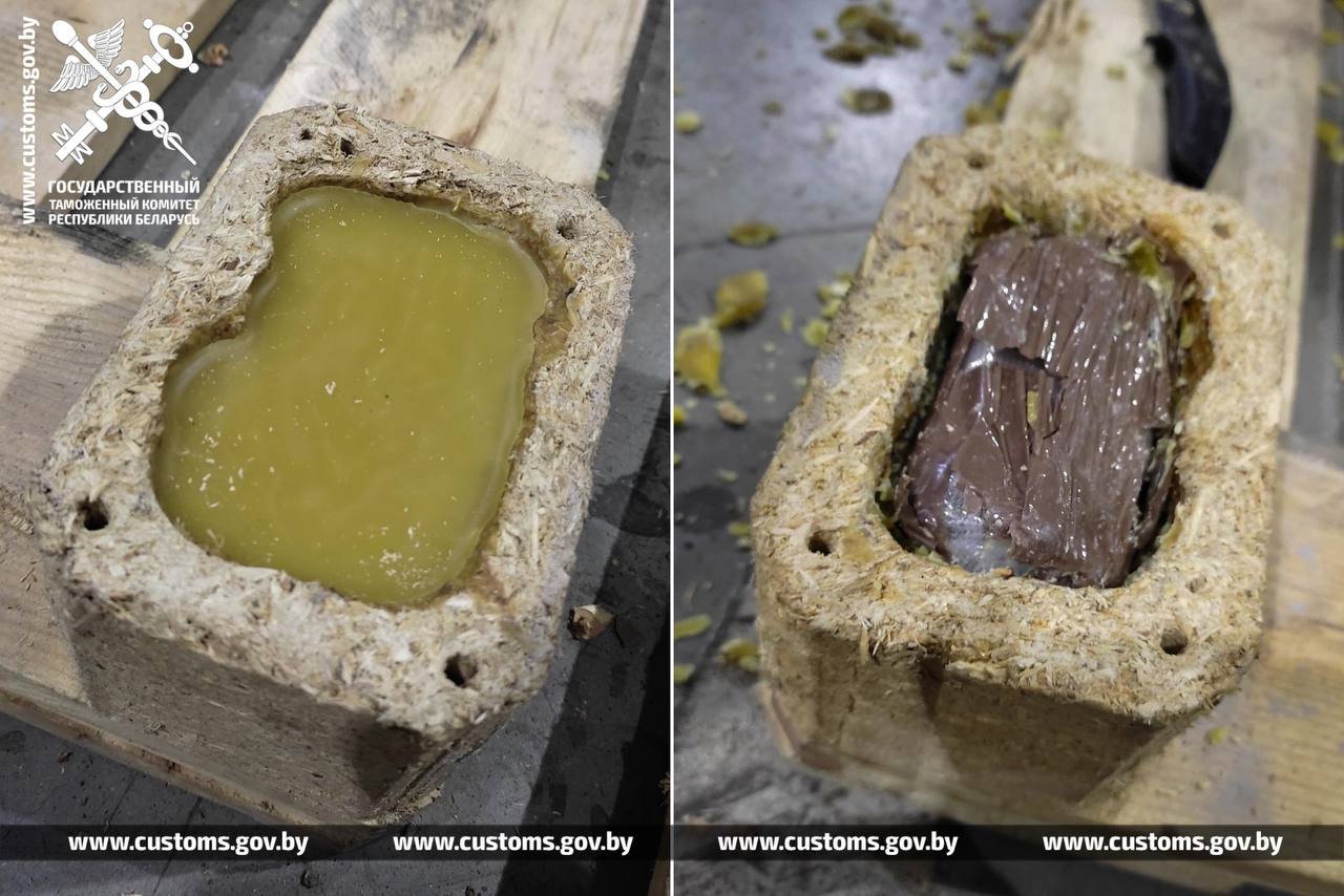 88 кг наркотиков нашли белорусские таможенники в грузовике из Литвы