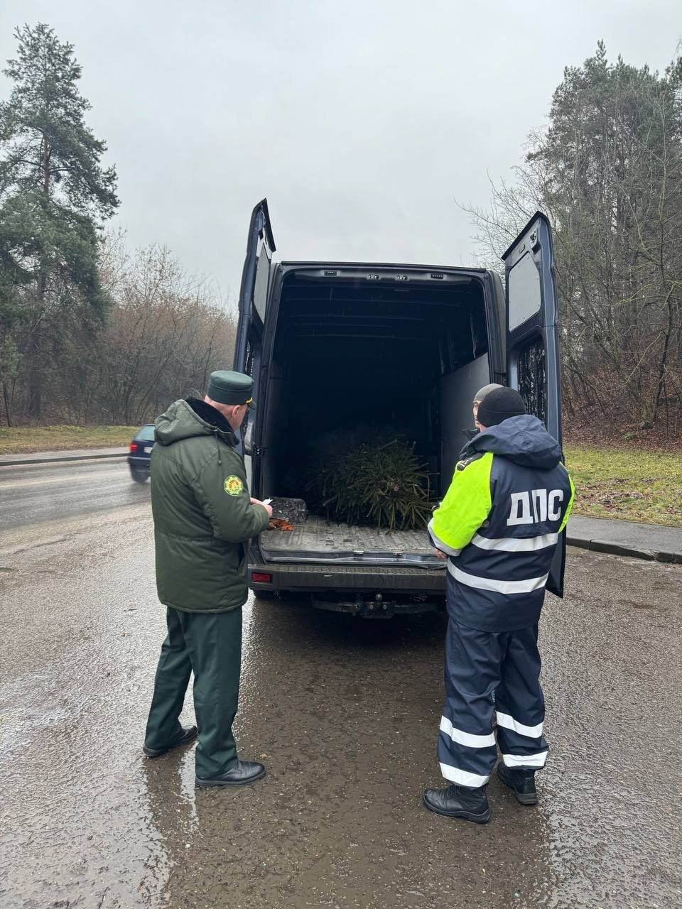 В Беларуси ГАИ на дорогах работает с сотрудниками лесхозов. Вот на что обращают внимание