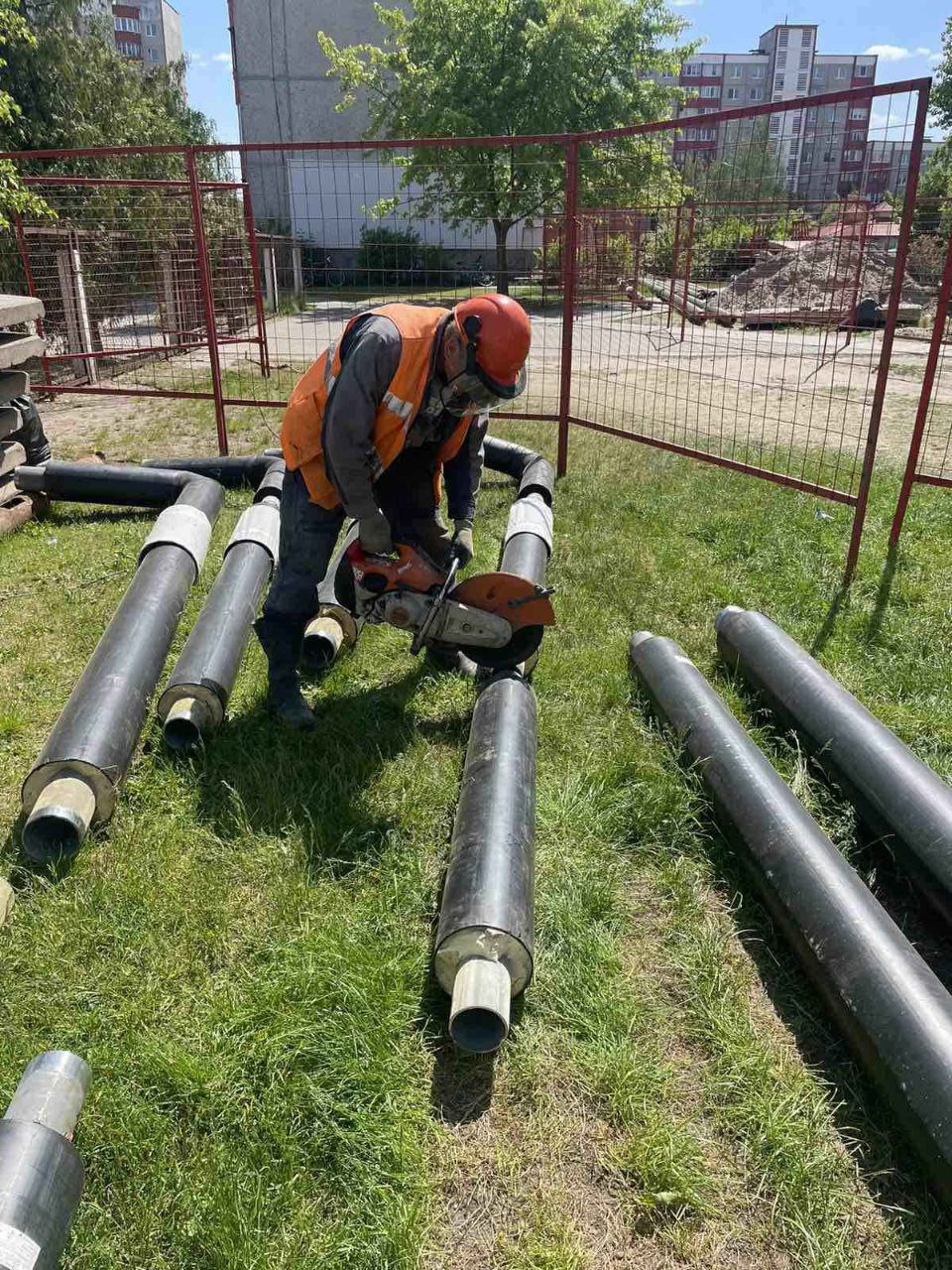 В Бресте в 2024 году заменили 12,3 км тепловых сетей