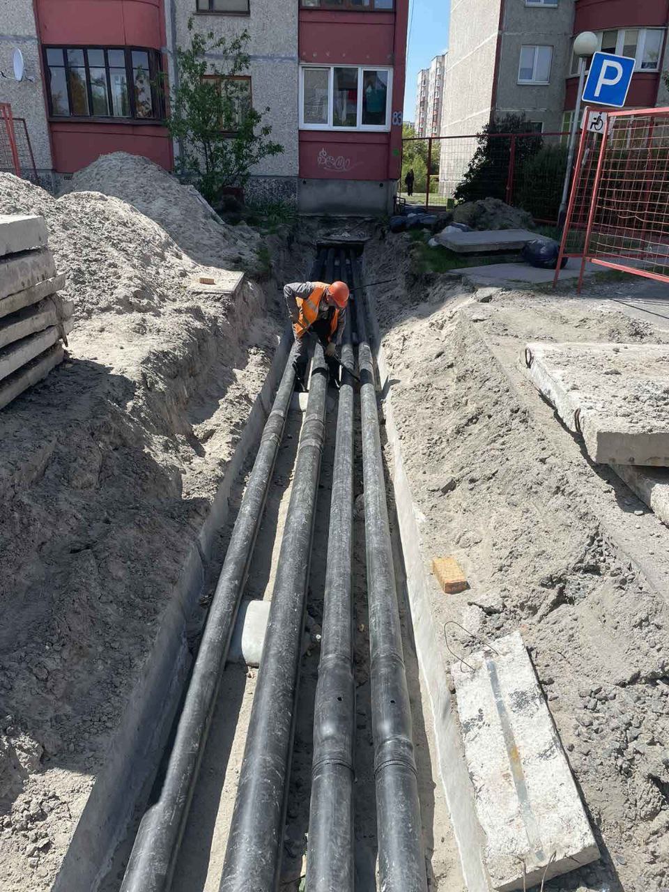 В Бресте в 2024 году заменили 12,3 км тепловых сетей