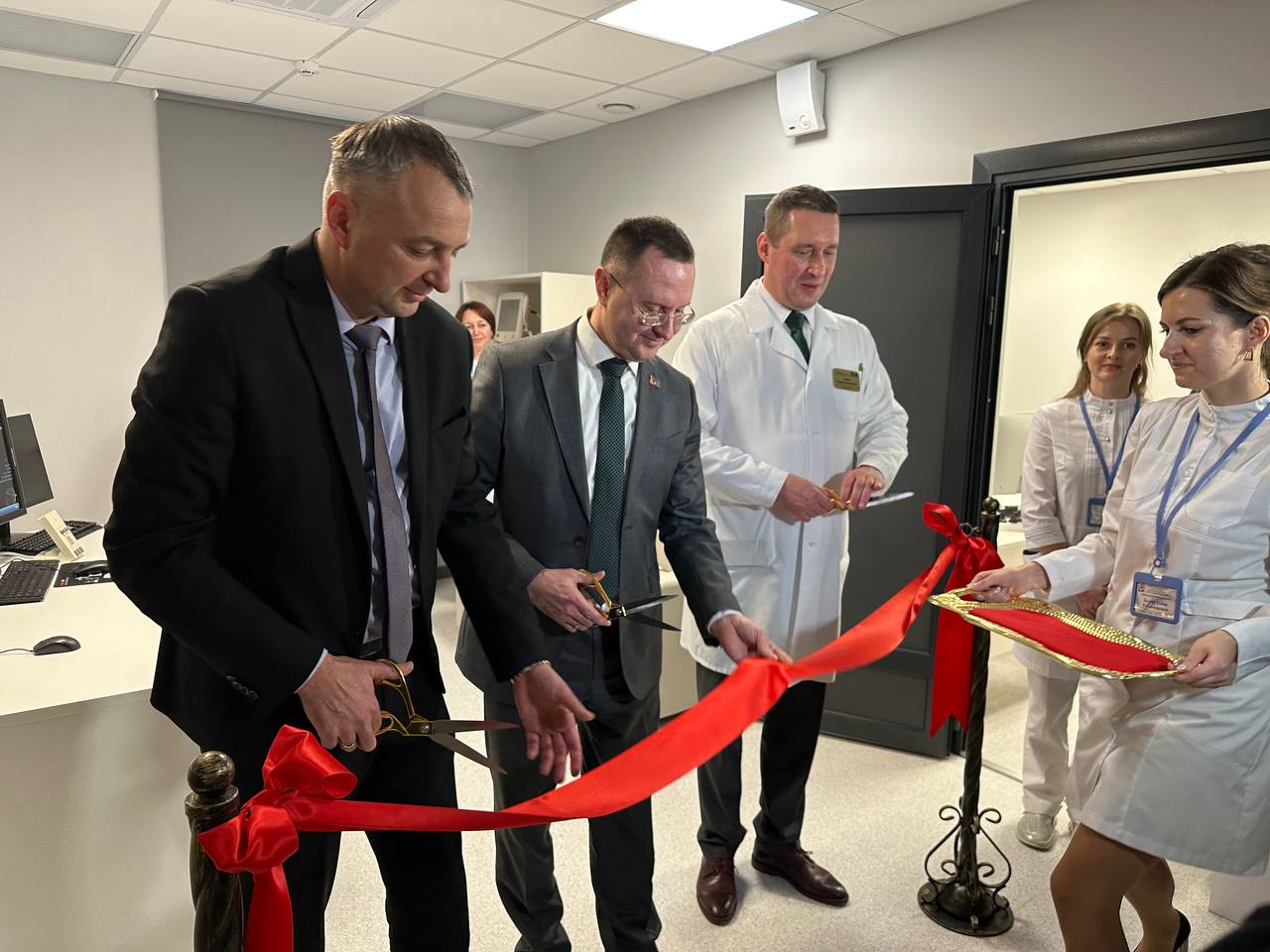 Новый кабинет МРТ открыли в городской больнице №1 в Бресте