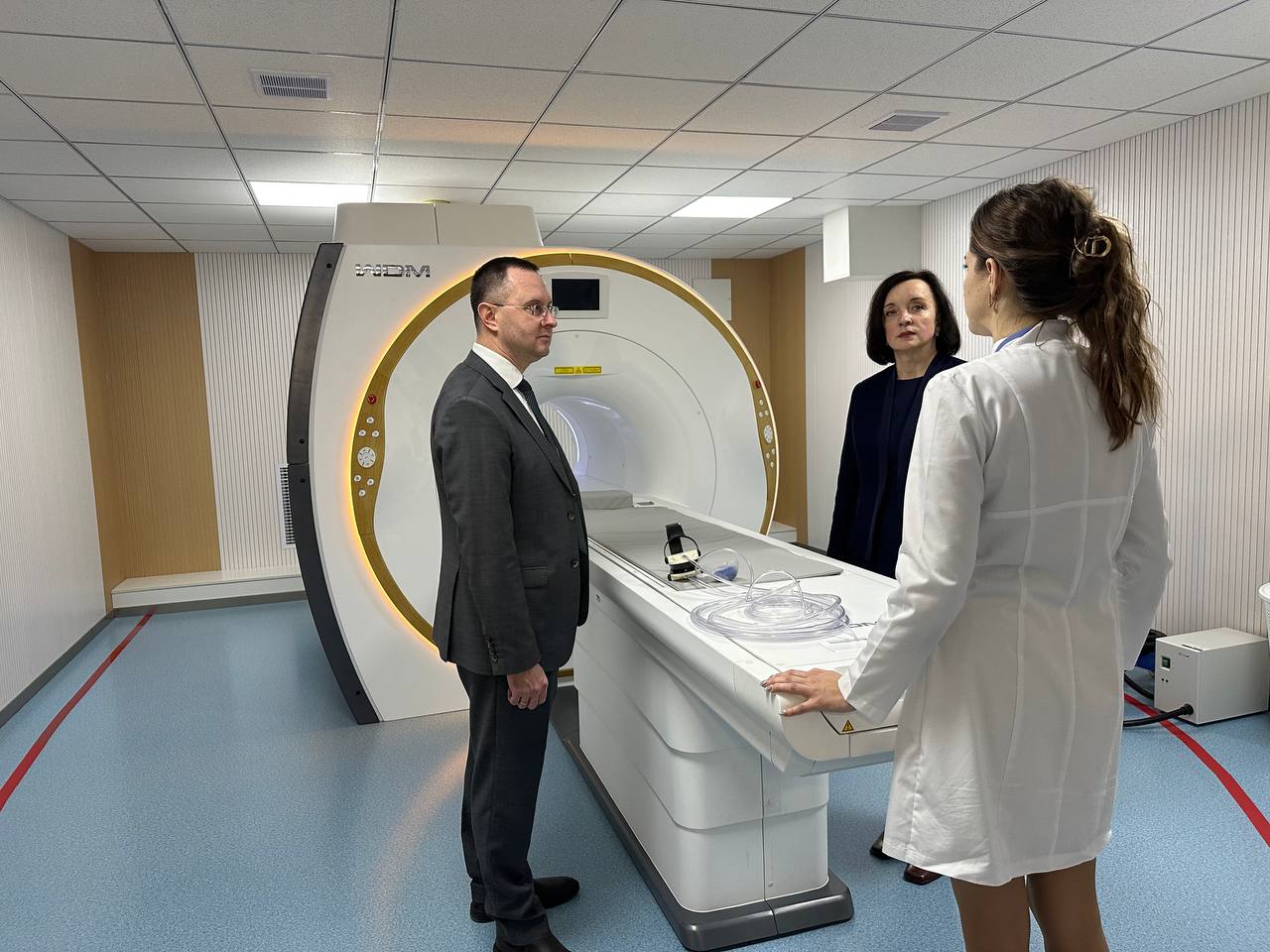 Новый кабинет МРТ открыли в городской больнице №1 в Бресте