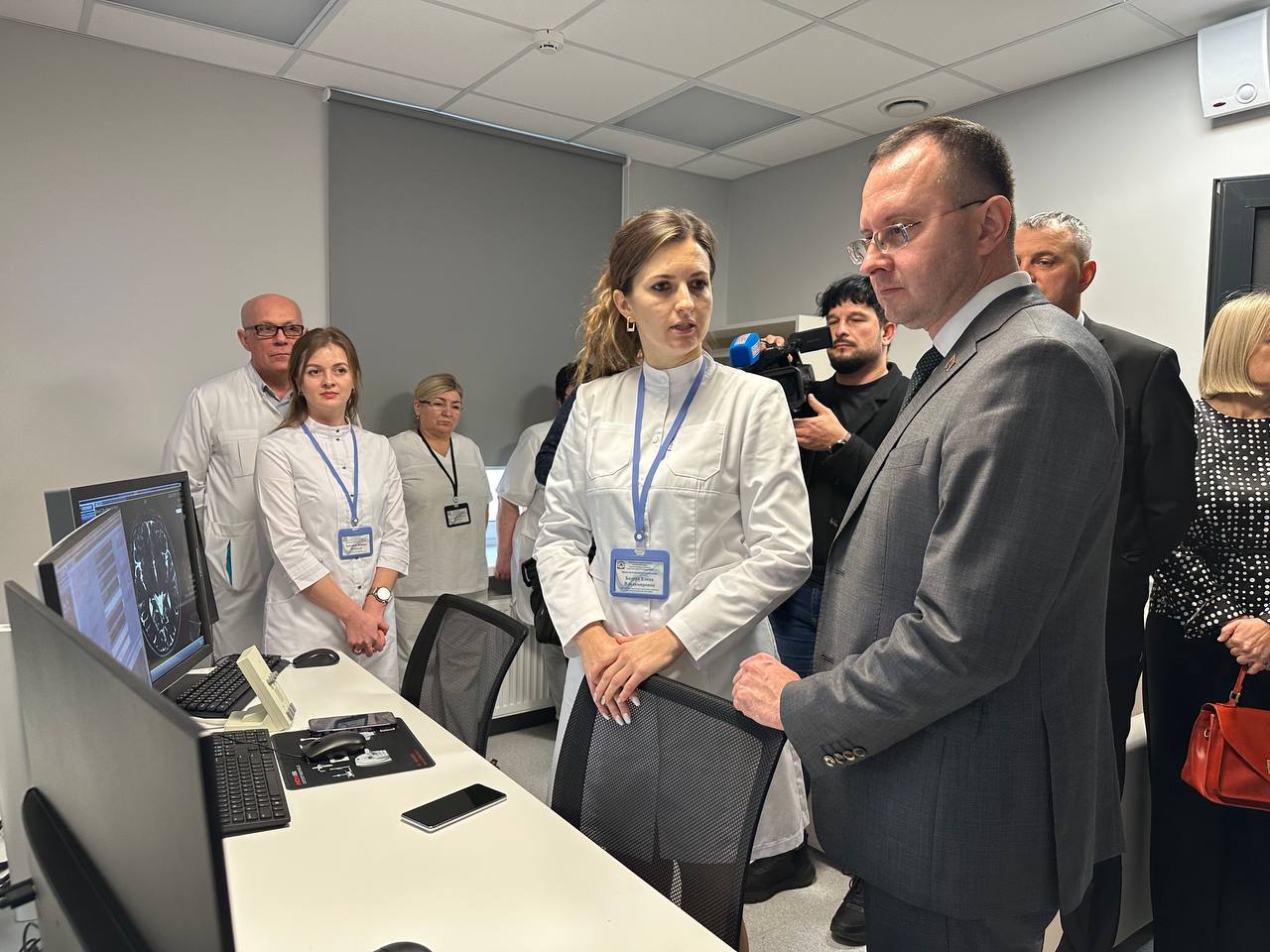 Новый кабинет МРТ открыли в городской больнице №1 в Бресте