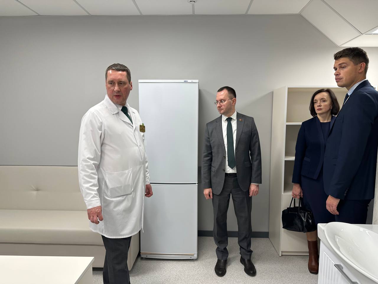 Новый кабинет МРТ открыли в городской больнице №1 в Бресте