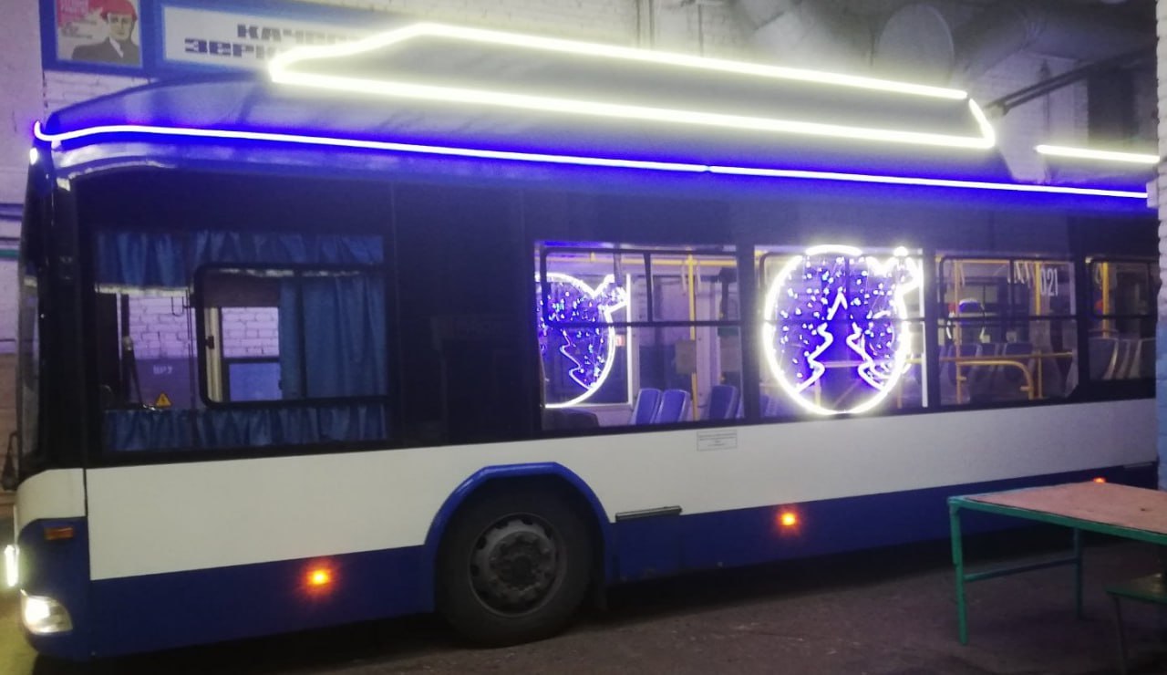 Общественный транспорт Бреста превратился в сказку!