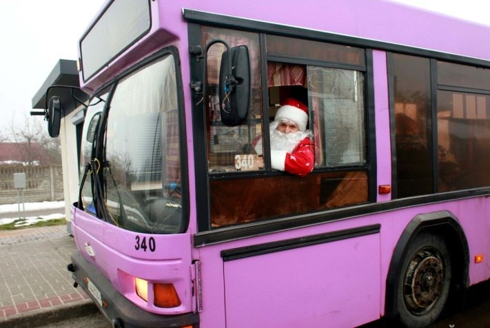 Общественный транспорт Бреста превратился в сказку!