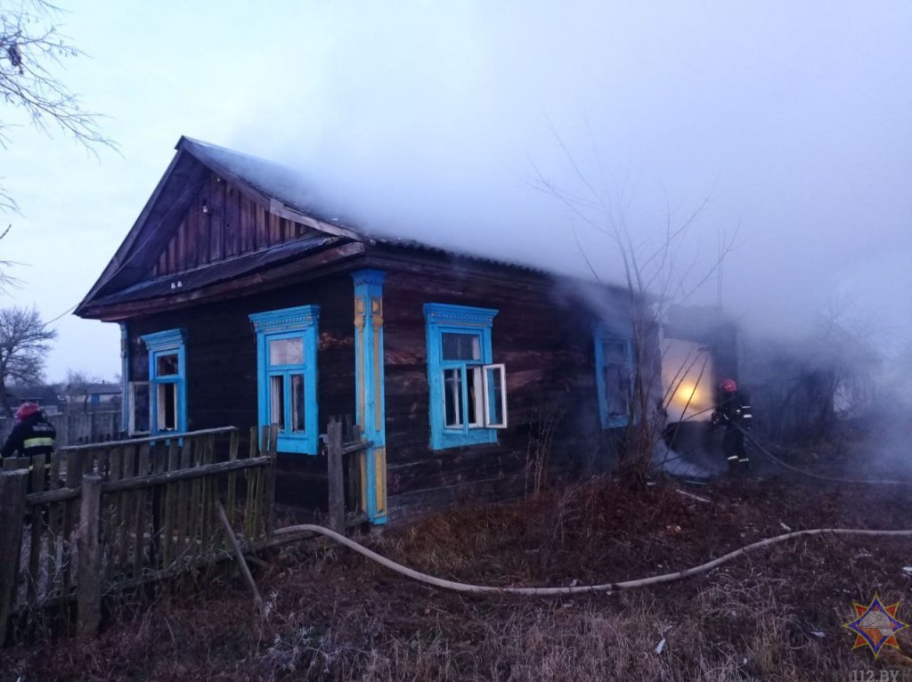 На пожаре в Ивановском районе огонь унес жизнь мужчины