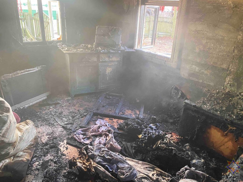 На пожаре в Ивановском районе огонь унес жизнь мужчины
