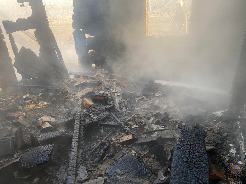 На пожаре в Ивановском районе огонь унес жизнь мужчины