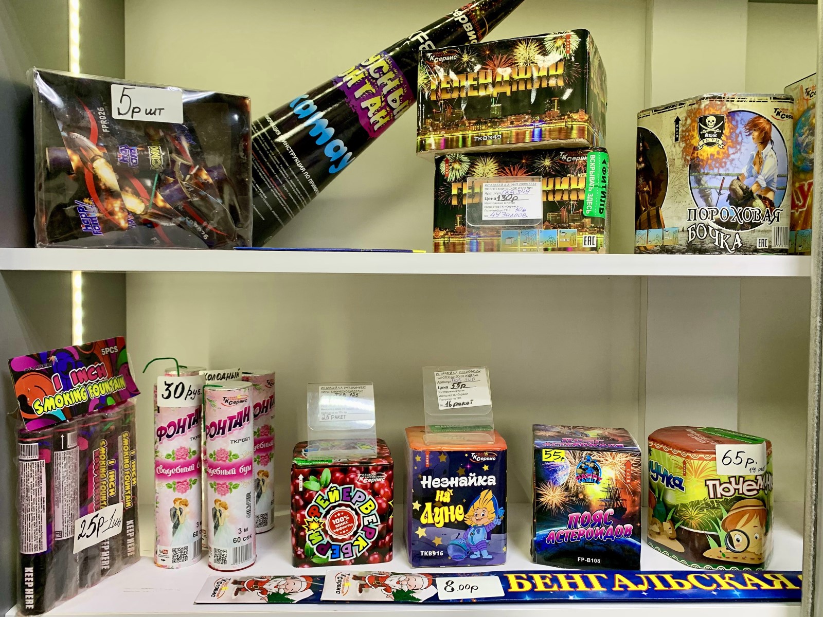 Специализированный магазин новогодних фейерверков в Бресте: что нужно знать