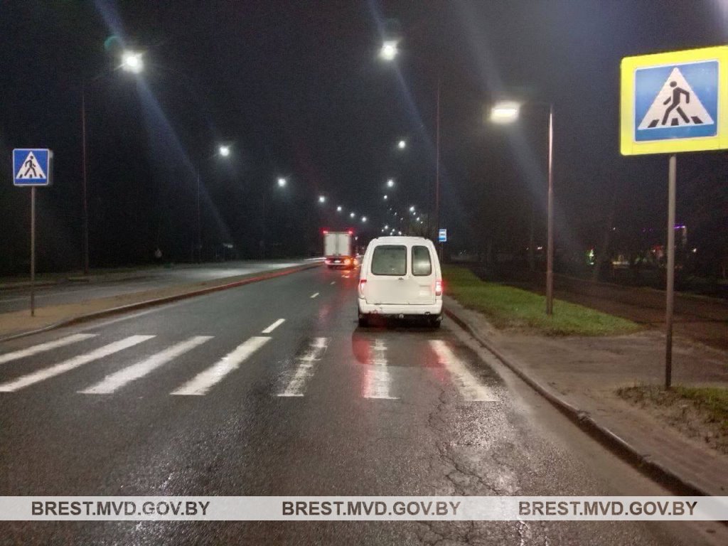 На ул. Лейтенанта Рябцева в Бресте сбили человека
