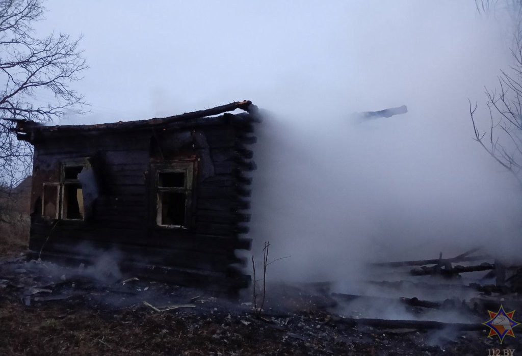 На пожаре в Малоритском районе работники МЧС спасли мужчину — видео