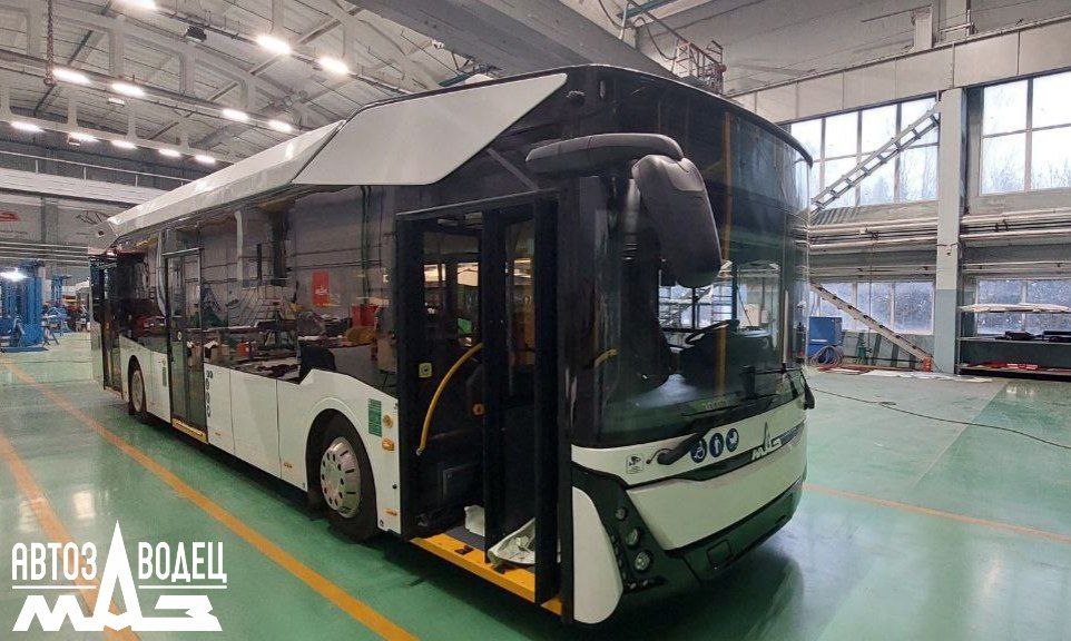 Троллейбус третьего поколения МАЗ отправил в Первый регион