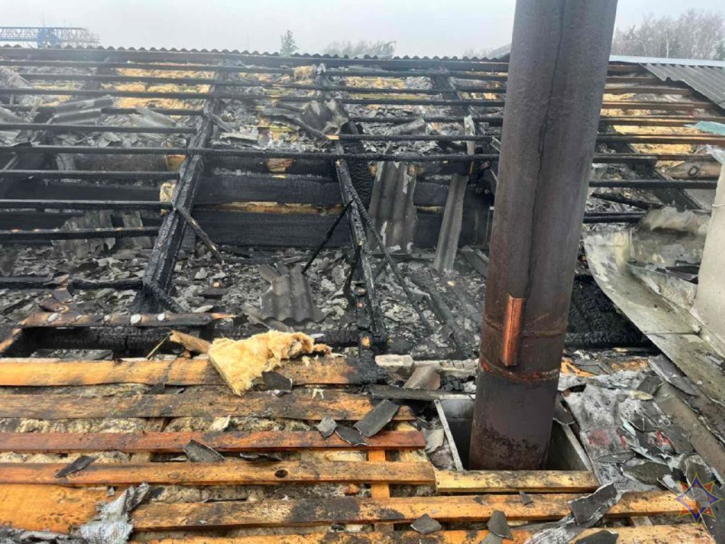 В Бресте пожарная сигнализация предупредила о пожаре производственного здания