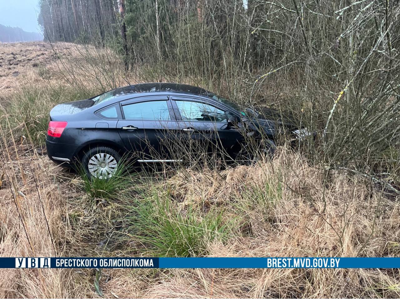 В Березовском районе столкнулись Mercedes и Citroën