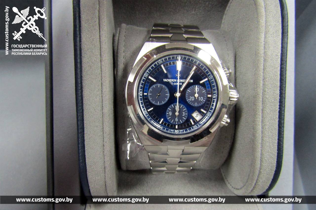 Мужчина пытался провести через границу часы за 118 тысяч рублей