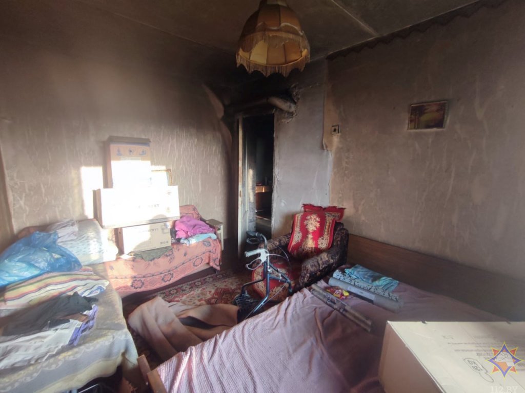 Трагедия в Лунинецком районе: на пожаре погиб хозяин квартиры