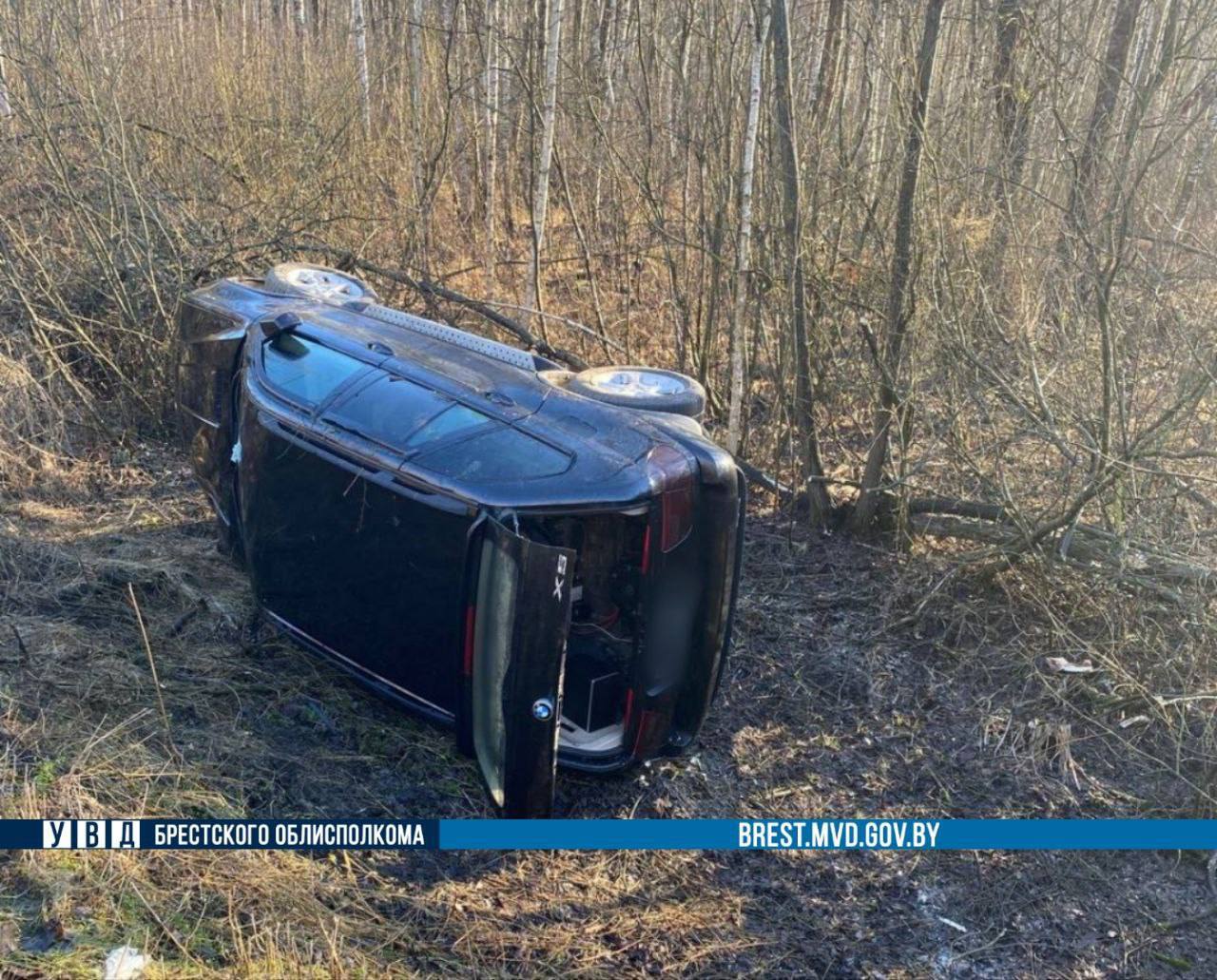 Водитель из Бреста попал в ДТП в Березовском районе