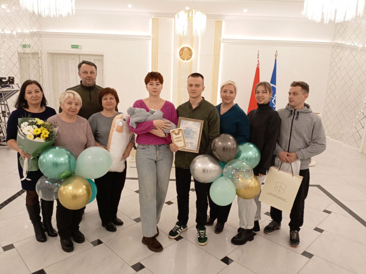 Первый новорожденный в этом году в Бресте получил самое популярное имя 2024 года