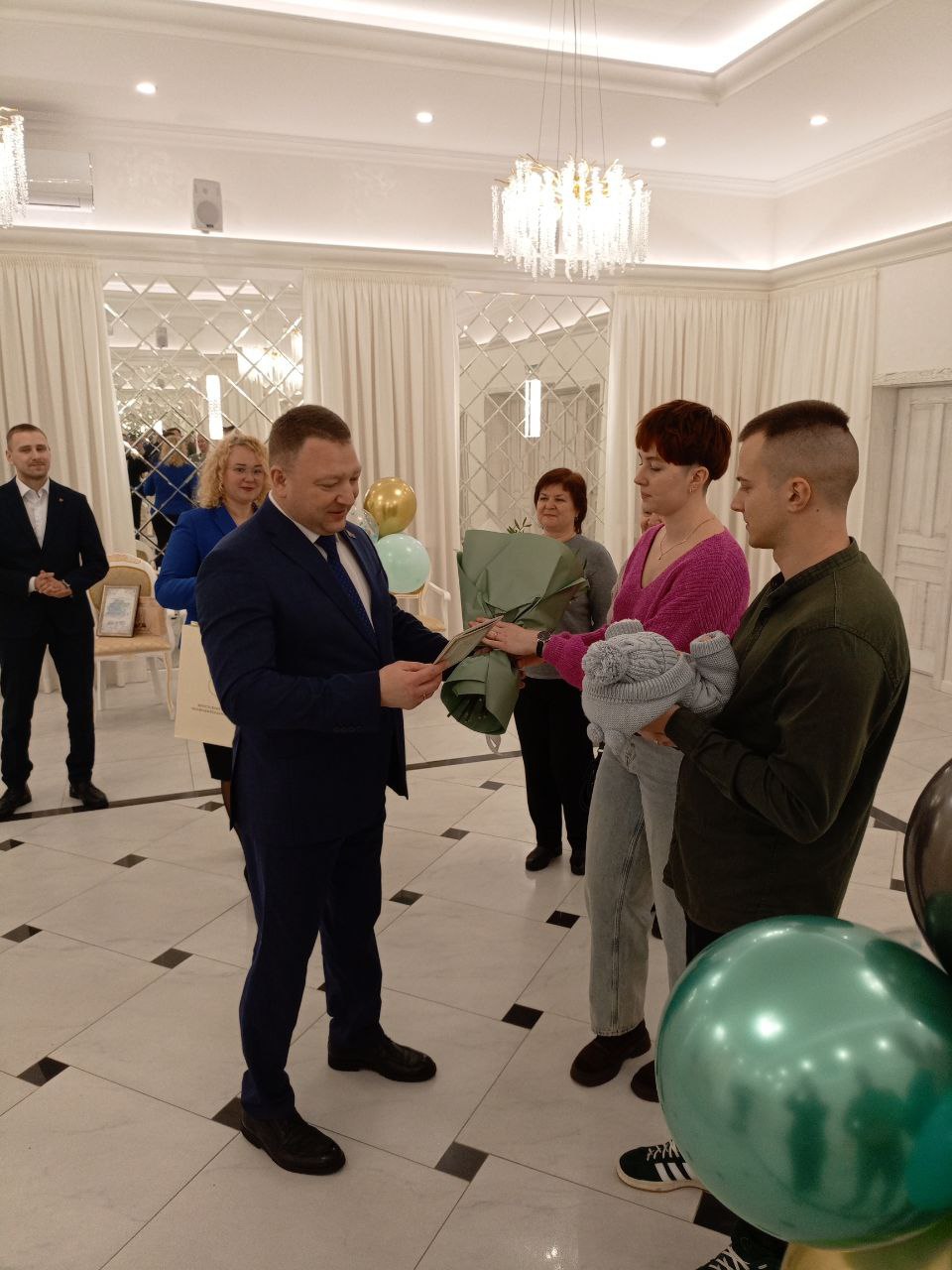 Первый новорожденный в этом году в Бресте получил самое популярное имя 2024 года