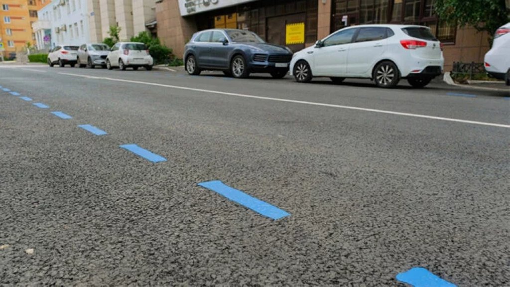 В Минске появится синяя разметка. Вот что она обзначает