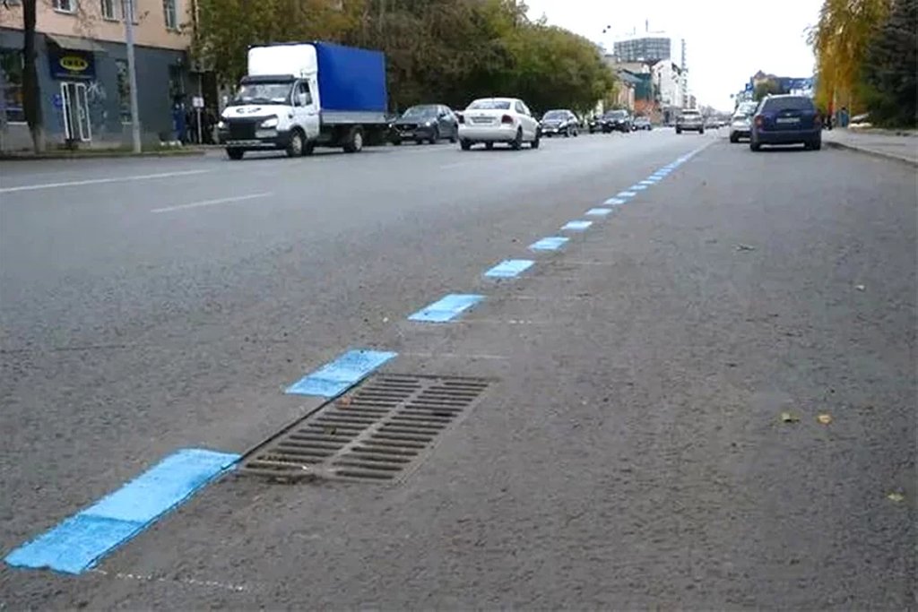 В Минске появится синяя разметка. Вот что она обзначает