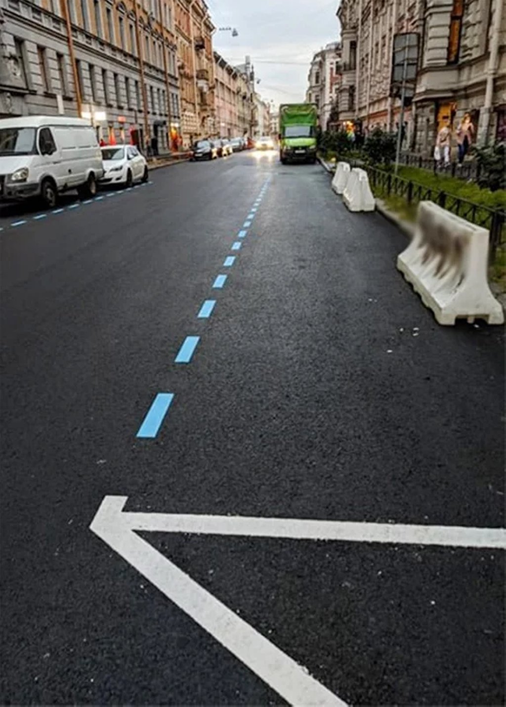 В Минске появится синяя разметка. Вот что она обзначает