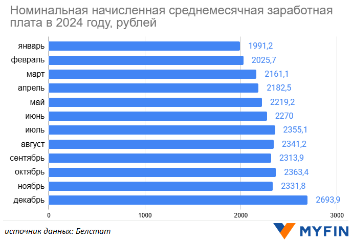 Кто в Беларуси заработал больше всего в 2024 году?