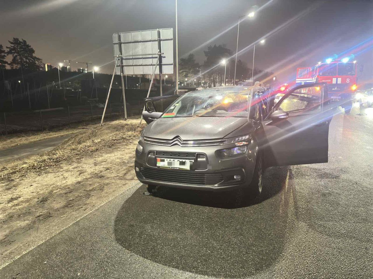 Момент жесткого ДТП возле Минска попал на видео