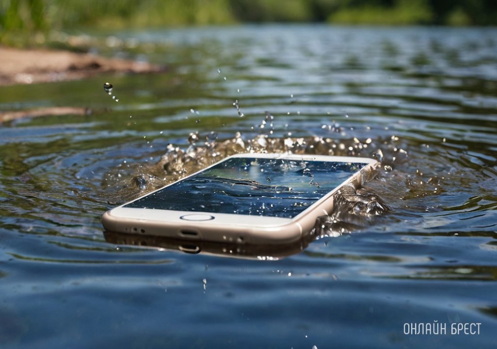 Что делать, если ваш смартфон упал в воду?