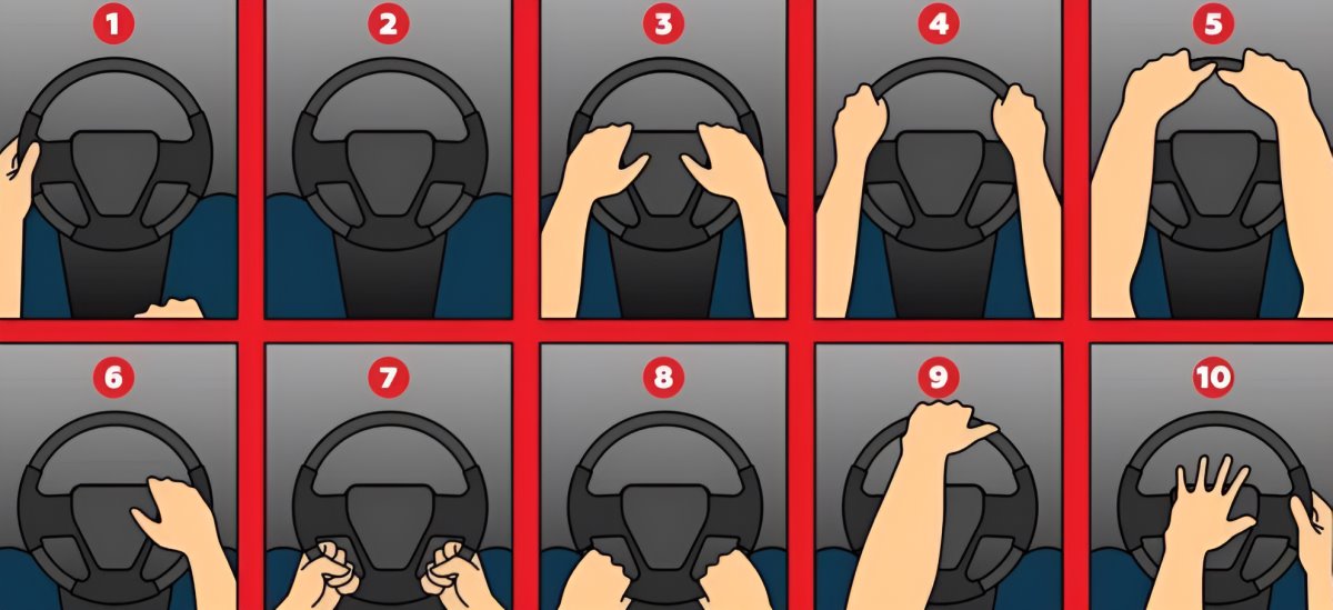 Что ваш способ держать руль расскажет о вашей личности: мнение психологов