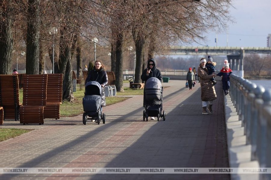 Как вам зима? Сегодня в Бресте столбик термометра достиг отметки +11°С