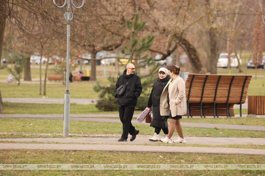 Как вам зима? Сегодня в Бресте столбик термометра достиг отметки +11°С