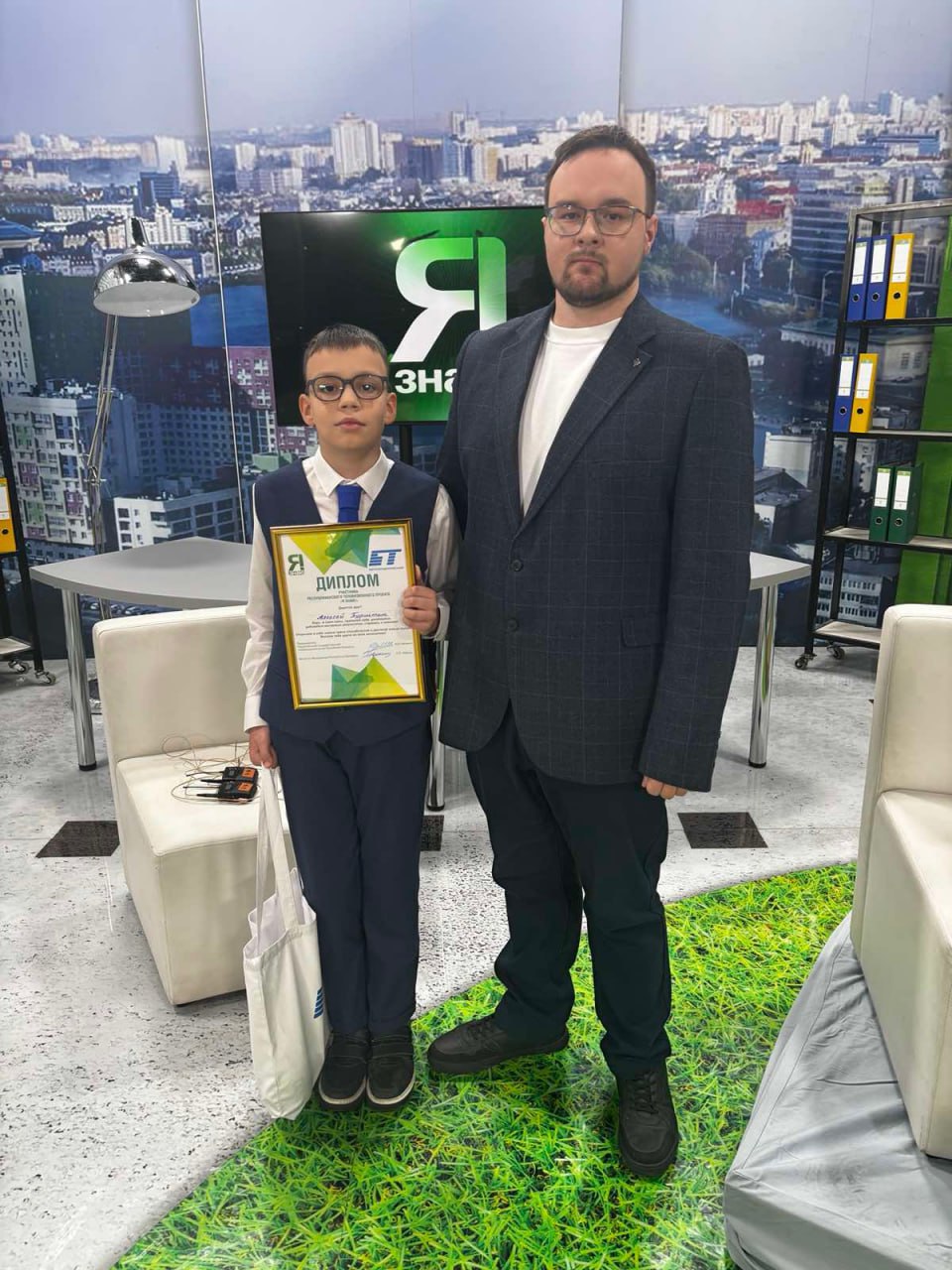 Брестский школьник стал призером телепроекта «Я знаю!»