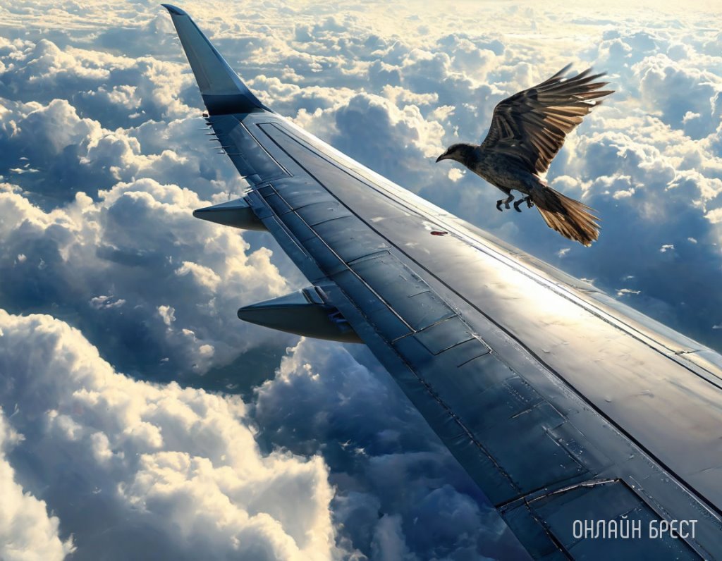 Птица попала в двигатель самолета «Белавиа» рейса Москва – Брест