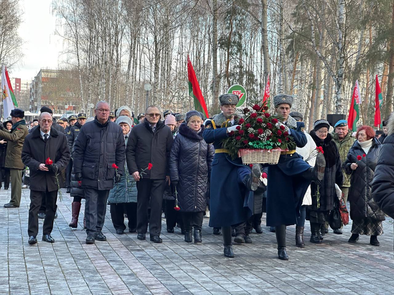  В Бресте состоялся митинг, посвященный 36-й годовщине вывода советских войск из Афганистана