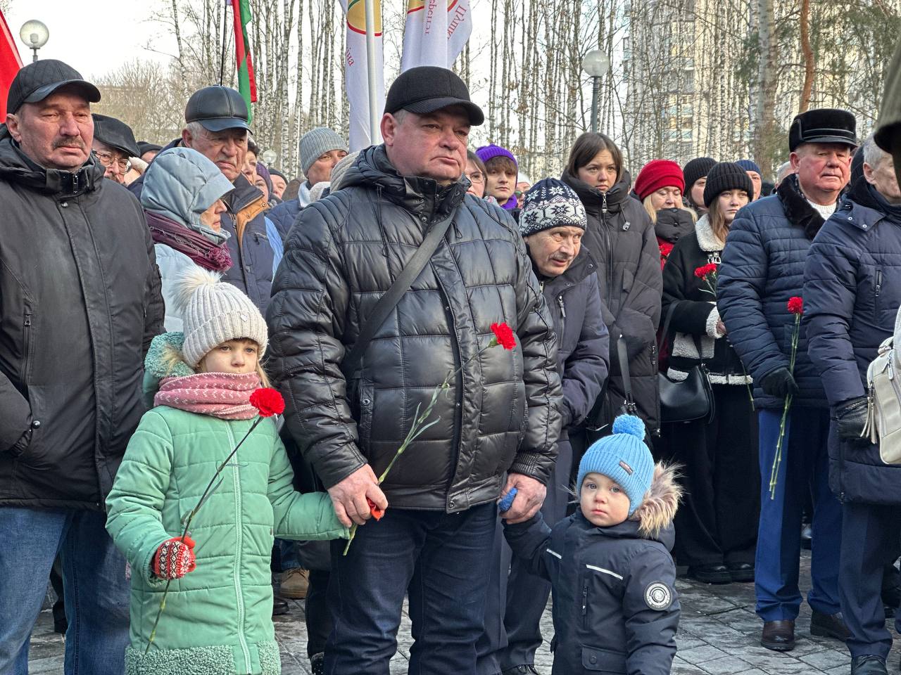  В Бресте состоялся митинг, посвященный 36-й годовщине вывода советских войск из Афганистана
