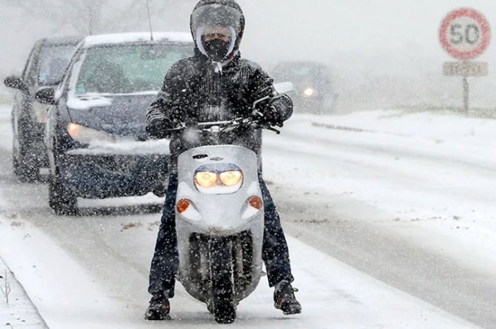 Можно ли в Беларуси ездить на мотоцикле зимой?